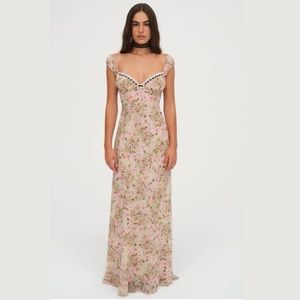 For Love & Lemons Emmaline Maxi Dress
